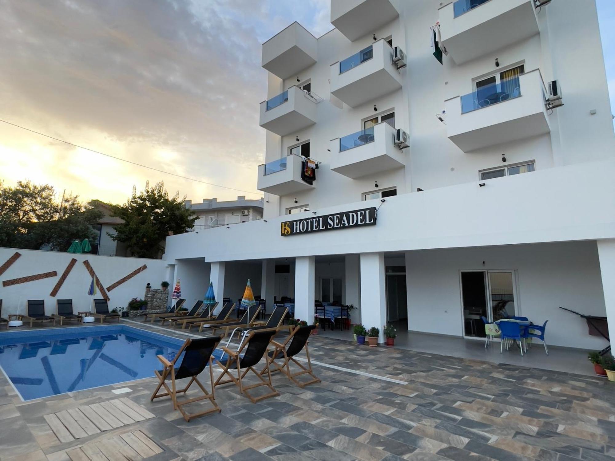 Hotel SEADEL Ksamil Exterior foto