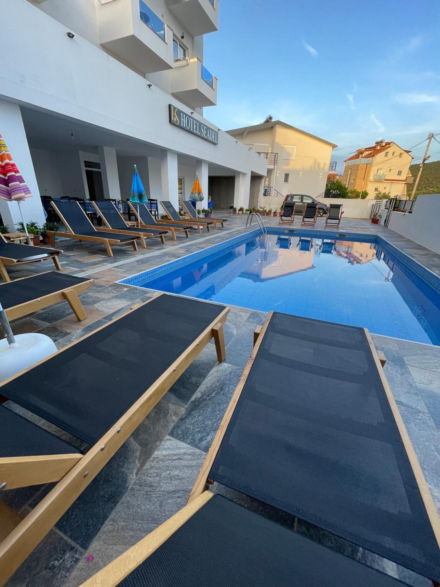 Hotel SEADEL Ksamil Exterior foto